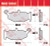 TRW Pastilla de Freno Trasera para Suzuki V-Strom 1000/XTA desde 2017. (MCB783SH)