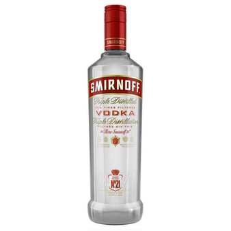 Smirnoff Red Triple Distilled Vodka [1L]