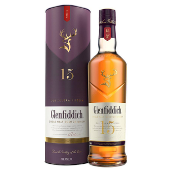 Glenfiddich Solera Single Malt Scotch Whisky 15 Year Old [1L]