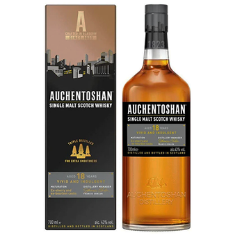 Auchentoshan Single Malt Scotch Whisky 18 Year Old [700ML]