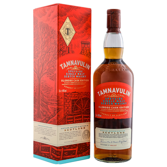 Tamnavulin Oloroso Cask Edition Speyside Single Malt Scotch Whisky [1L]