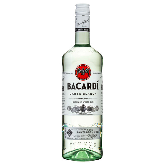 Bacardi Carta Blanca Superior White Rum [1L]