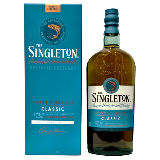 Singleton of Glendullan Classic Single Malt Scotch Whisky [1L]