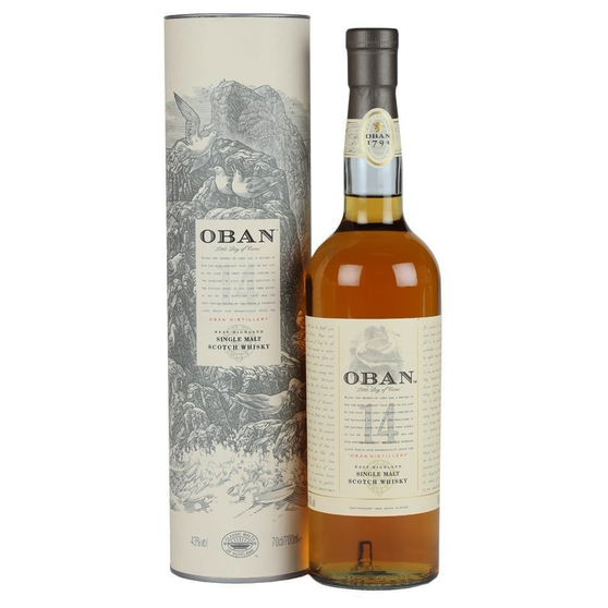 Oban West Highland Single Malt Scotch Whisky 14 Year Old [700ML]