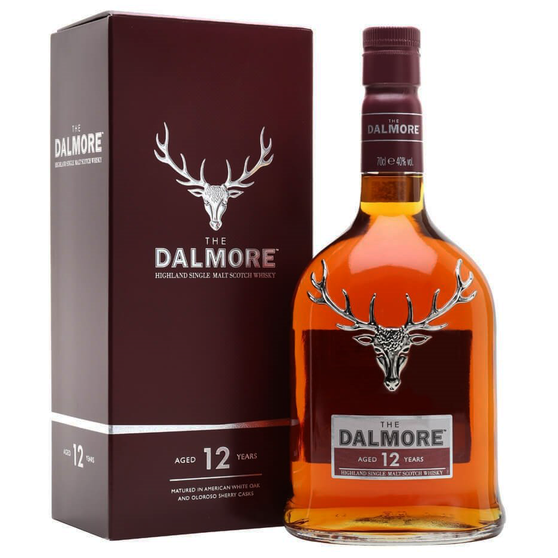 Dalmore Highland Single Malt Scotch Whisky 12 Year Old [1L]