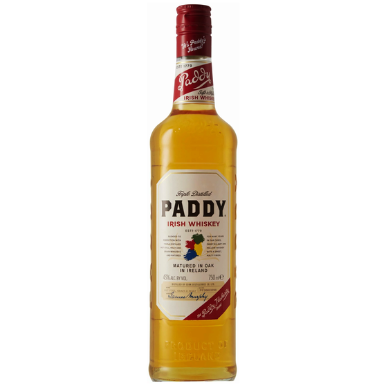 Paddy Triple Distilled Irish Whiskey [1L]