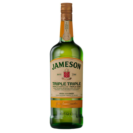 Jameson Triple Triple [Triple Distilled Triple Cask] Irish Whiskey [1L]