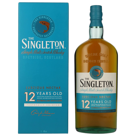 Singleton of Glendullan Luscious Nectar Single Malt Scotch Whisky 12 Year Old [1L]
