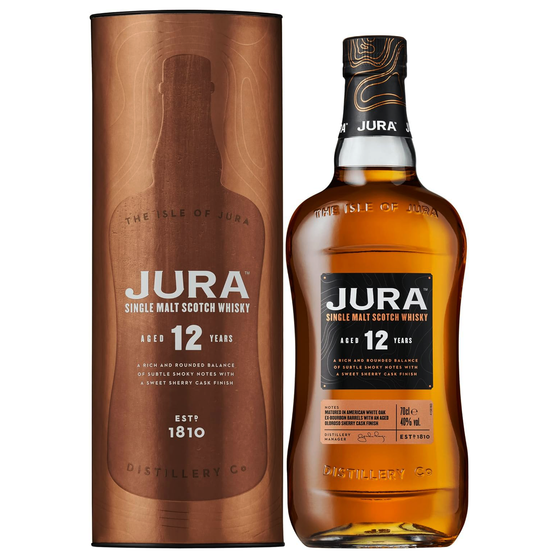 Jura Single Malt Scotch Whisky 12 Year Old [700ML]