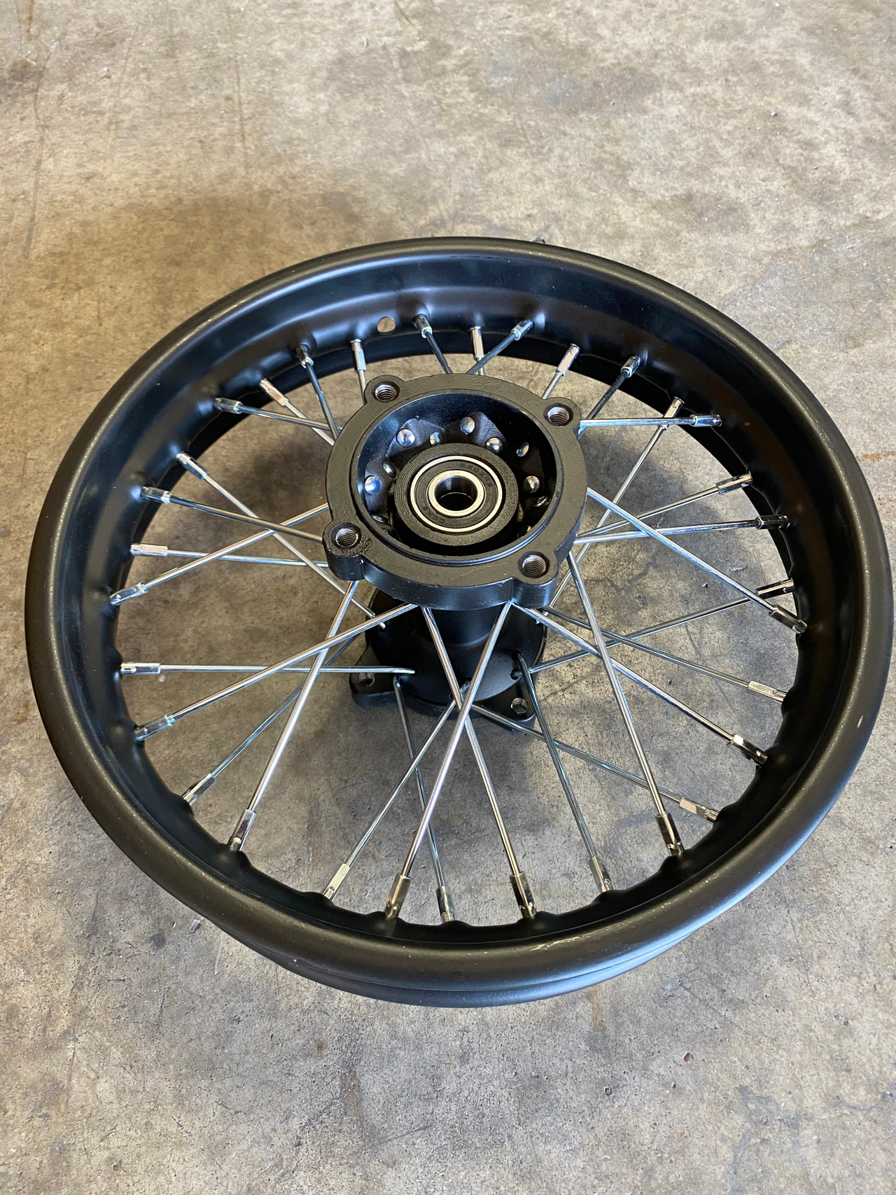 Pit Bike Wheel Assemblies, Orion Stock Wheel Assemblies