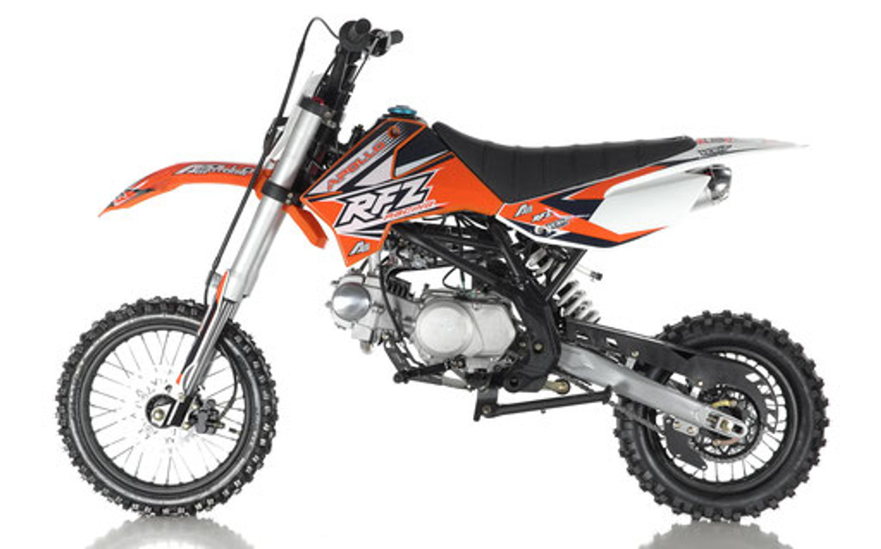 X-PRO 110cc Dirt Bike Pit Bike Kids Dirt Pitbike 110 Dirt Pit Bike (Orange)