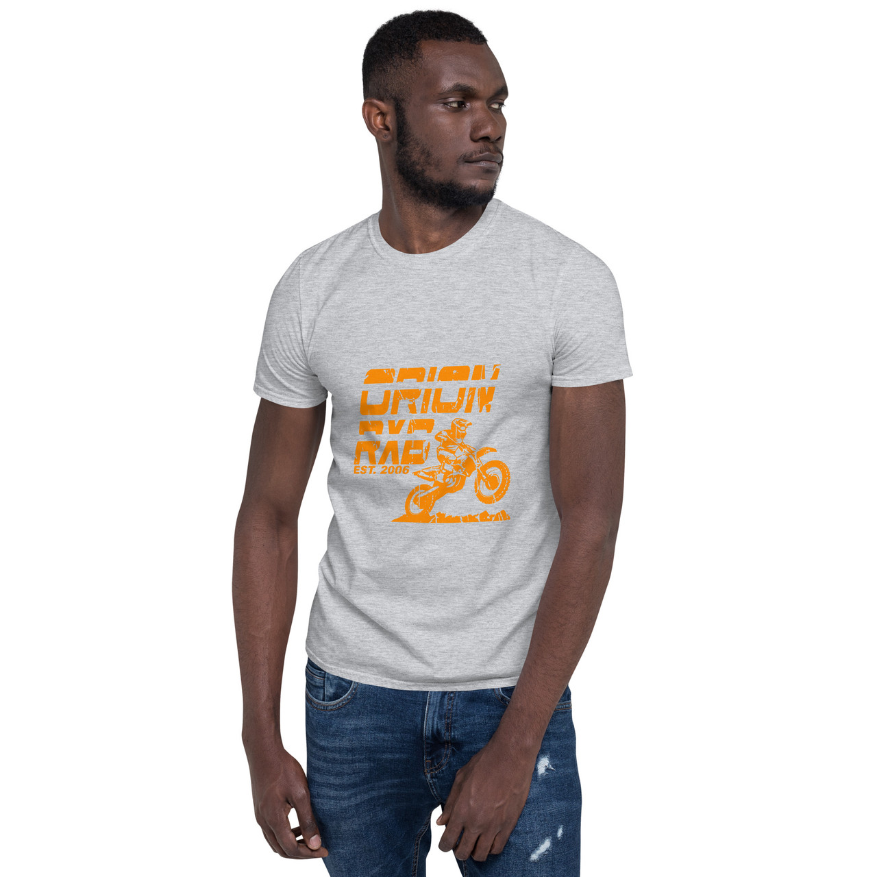 Orion RXB Orange Logo Short-Sleeve Unisex T-Shirt - Orion Powersports/SM1