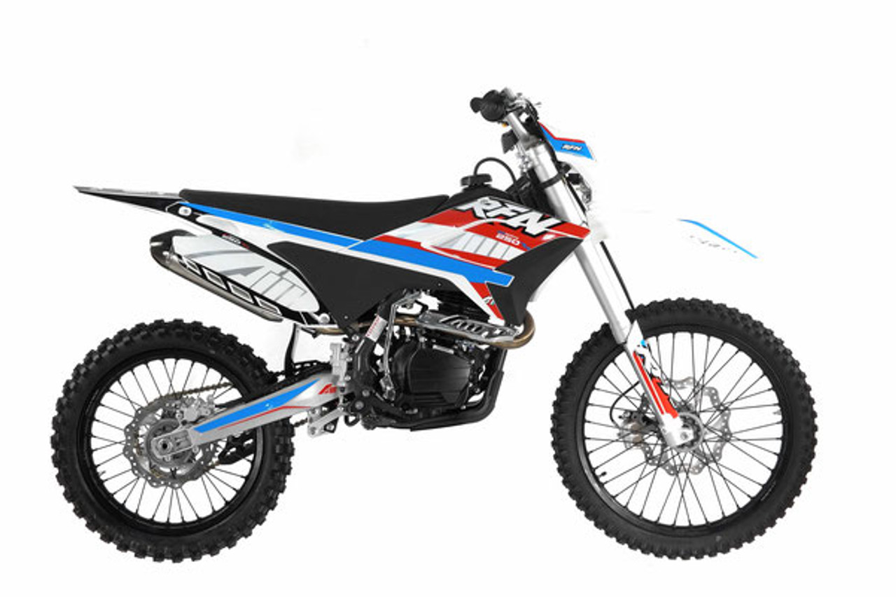 Apollo DB Thunder DLX 250cc MANUAL Dirt Bike - Free Shipping