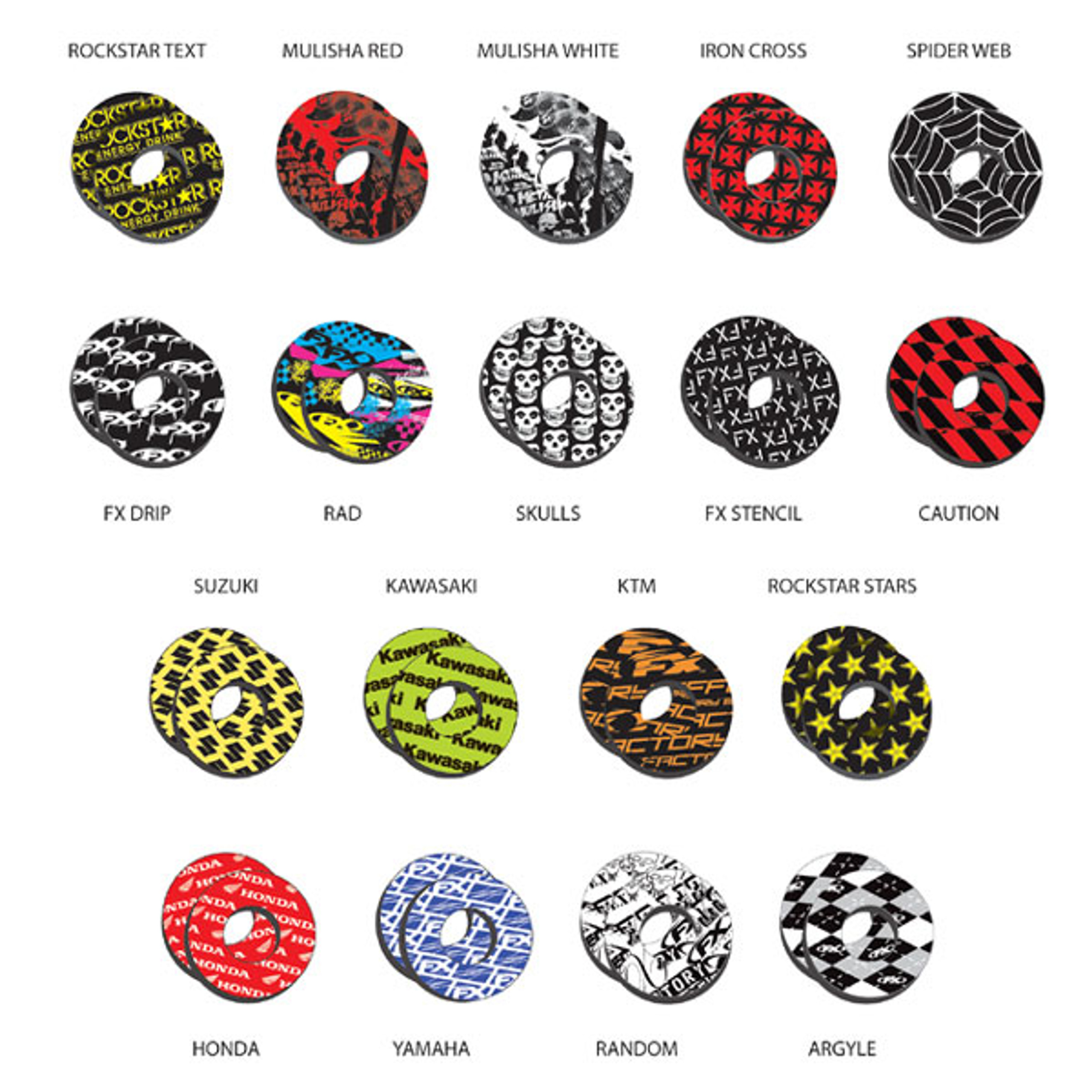 Pit Bike Grip Donuts, Factory FX EVS, Pro Grip