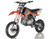 NEW FRAME Apollo RFZ DB X-14 125cc SEMI AUTO Pit Bike - Free Shipping, Fully Assembled/Tested