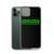 Orion PS Green on Black iPhone Case