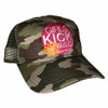 Women's outdoor DIVAS  GKA TRUCKER HAT CAMO