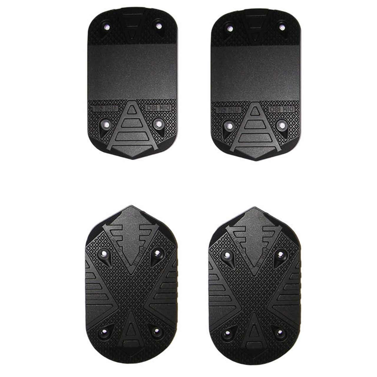 salomon evolution 2 ski boot heel 2PCS and Toe Plates for Symbio, Replacement Sole Pads Set : Sports & Outdoors mountain touring ski boot Head Edge Heel Toe Kit