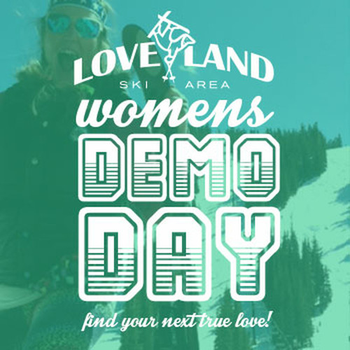 outdoor DIVAS Demo Day at Loveland Ski Resort in December for trying new skis outdoor DIVAS Demo Day at Loveland Ski Resort in December for trying new skis