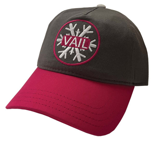 Women's Vail Snowflake Hat in Grey by Outdoor DIVAS
