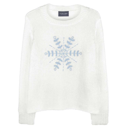 Clara Embroidered Chunky Crew