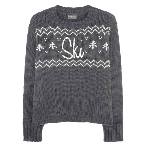 Retro Ski Chunky Crew