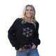 Snowflake Cropped Crew Snowflake Cropped Crew