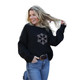 Snowflake Cropped Crew Snowflake Cropped Crew