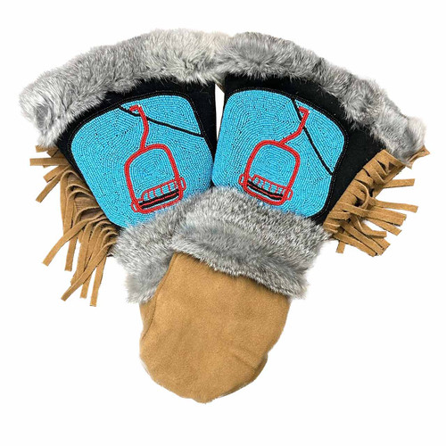 Ruffy Long Cuff Mitten Outdoor Divas
