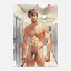 Neil in the Locker Room Giclée Print – Fine Art Male Figure Wall Art