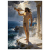 Triton Matte Poster – Greek Mythology Ocean God Wall Art