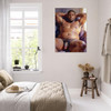 Ray Reclines Giclée Print – African American Male Figure Art