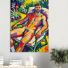 The Flowers Started Gossiping Giclée Print – Vivid Male Wall Art
