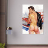 John Travolta 'Greased Lightnin'' Gicleé Print
