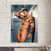 Steam and Defiance Giclée Print – Rugged Masculinity Queer Art