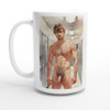 Neil in the Locker Room Ceramic Mug | 15oz Microwave & Dishwasher Safe