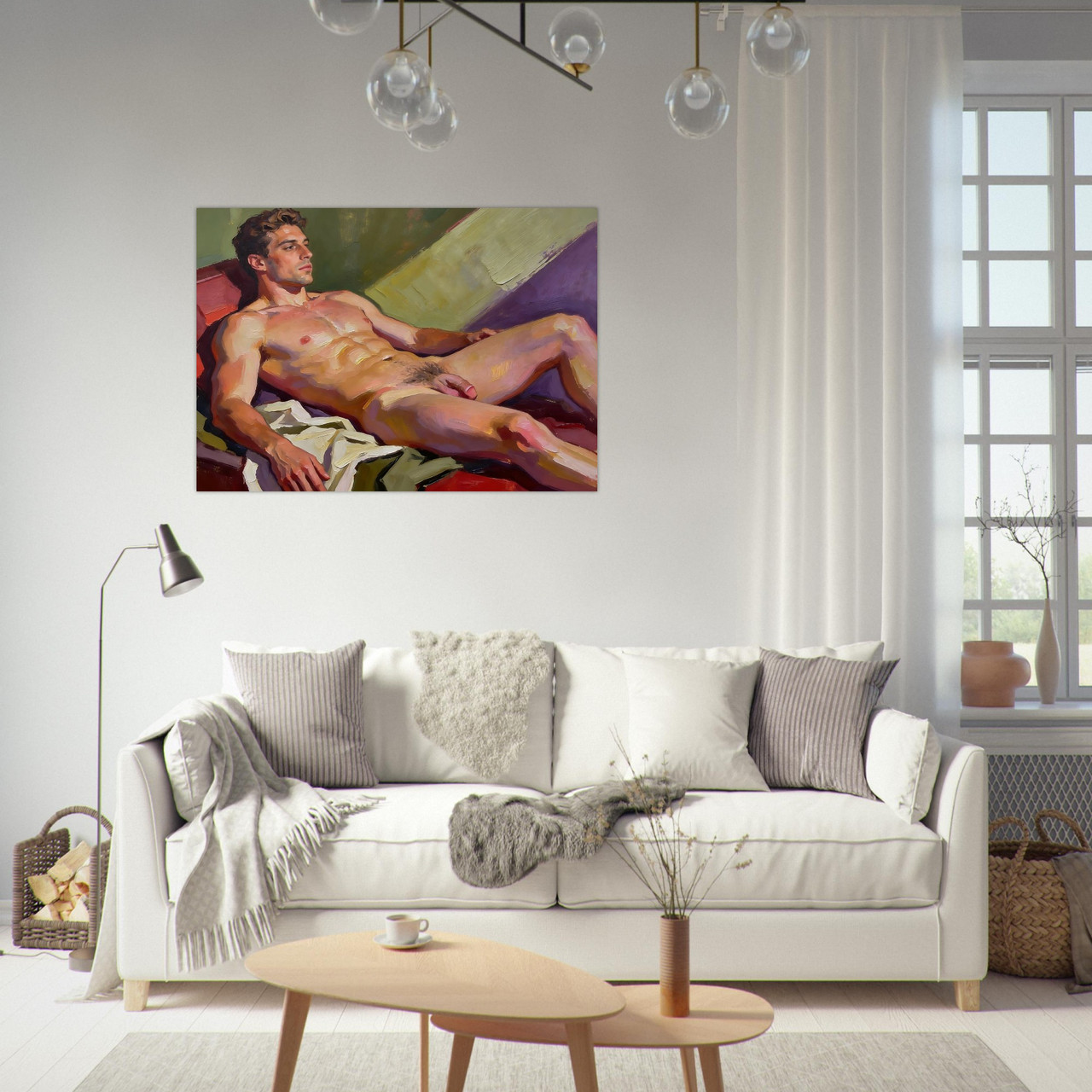 From the Beginning Giclée Print – Pensive Young Man Portrait