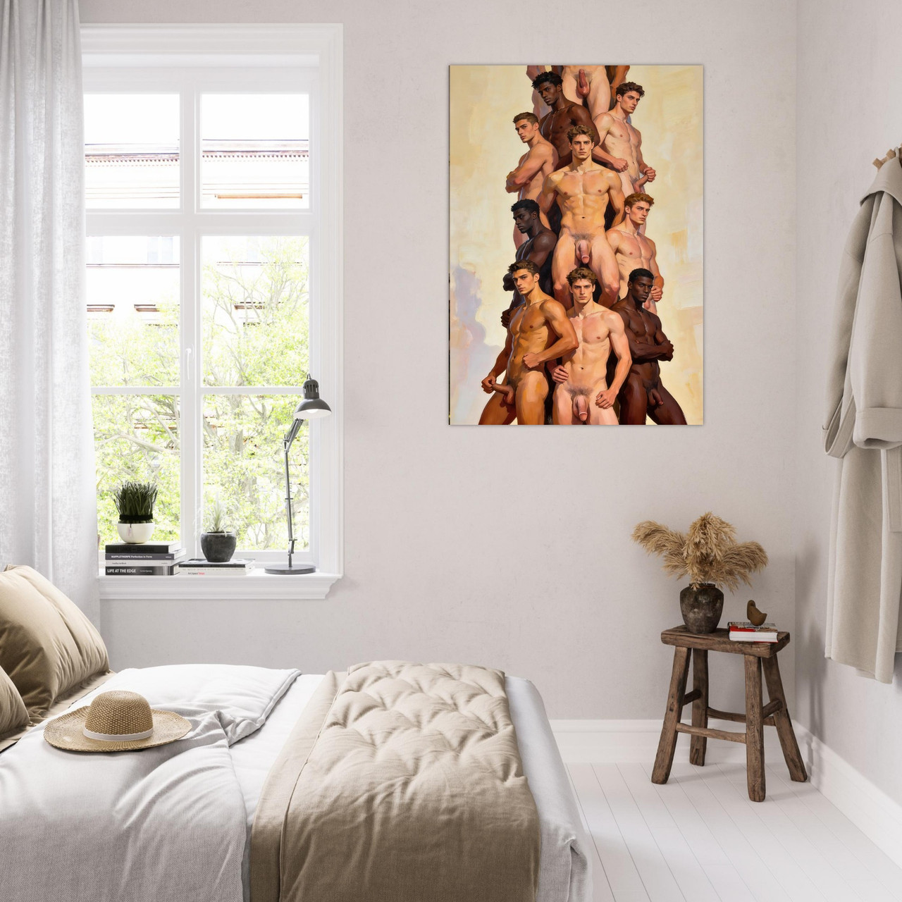 Tower of Man 4 Giclée Print – Sculptural Figurative Art