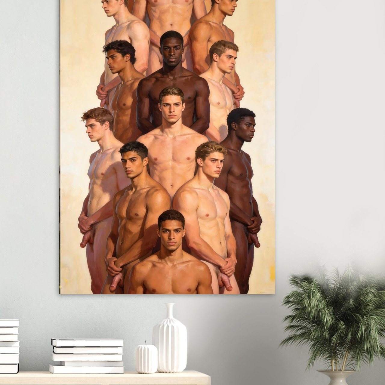 Tower of Man 1 Giclée Print – Sculptural Figurative Art