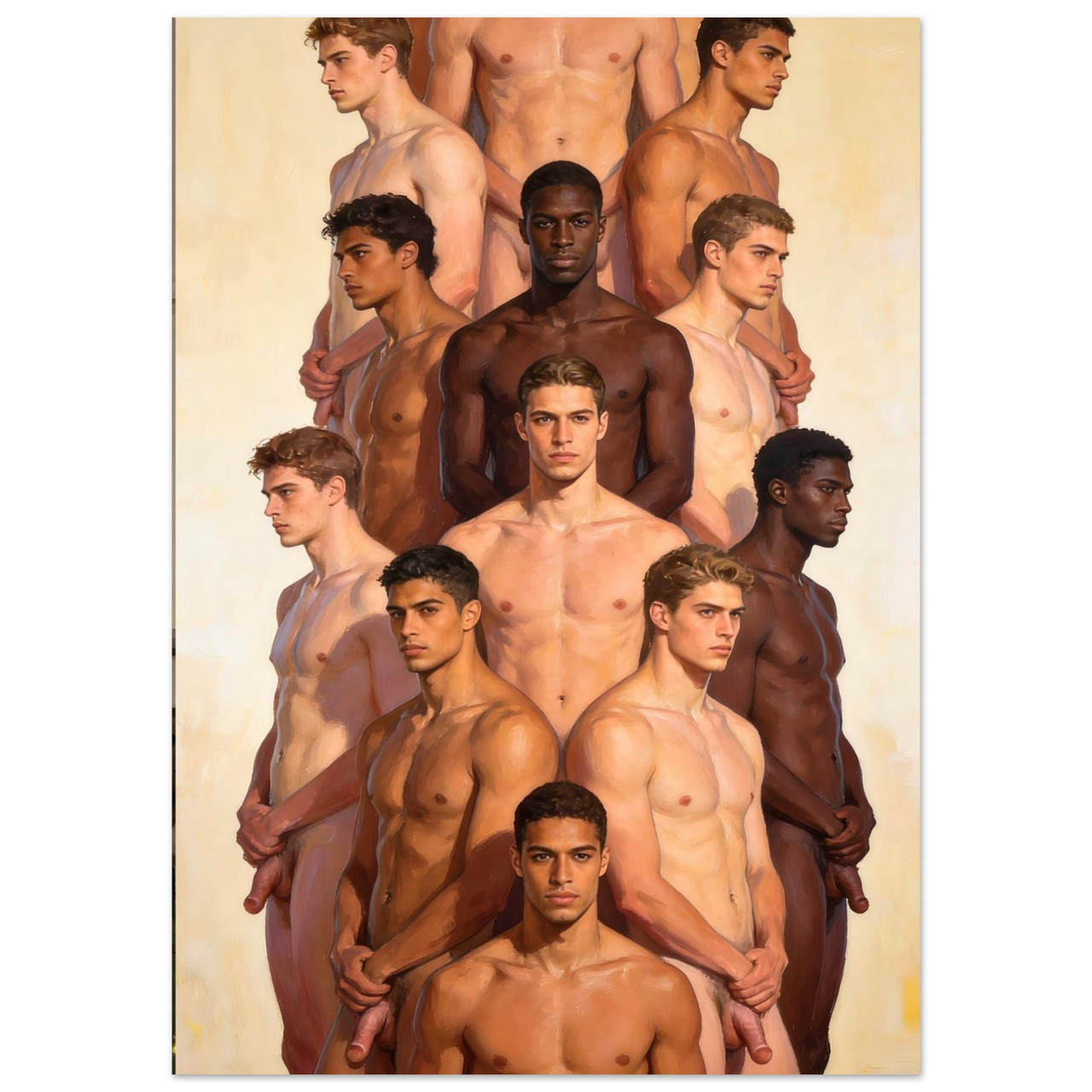 Tower of Man 1 Giclée Print – Sculptural Figurative Art