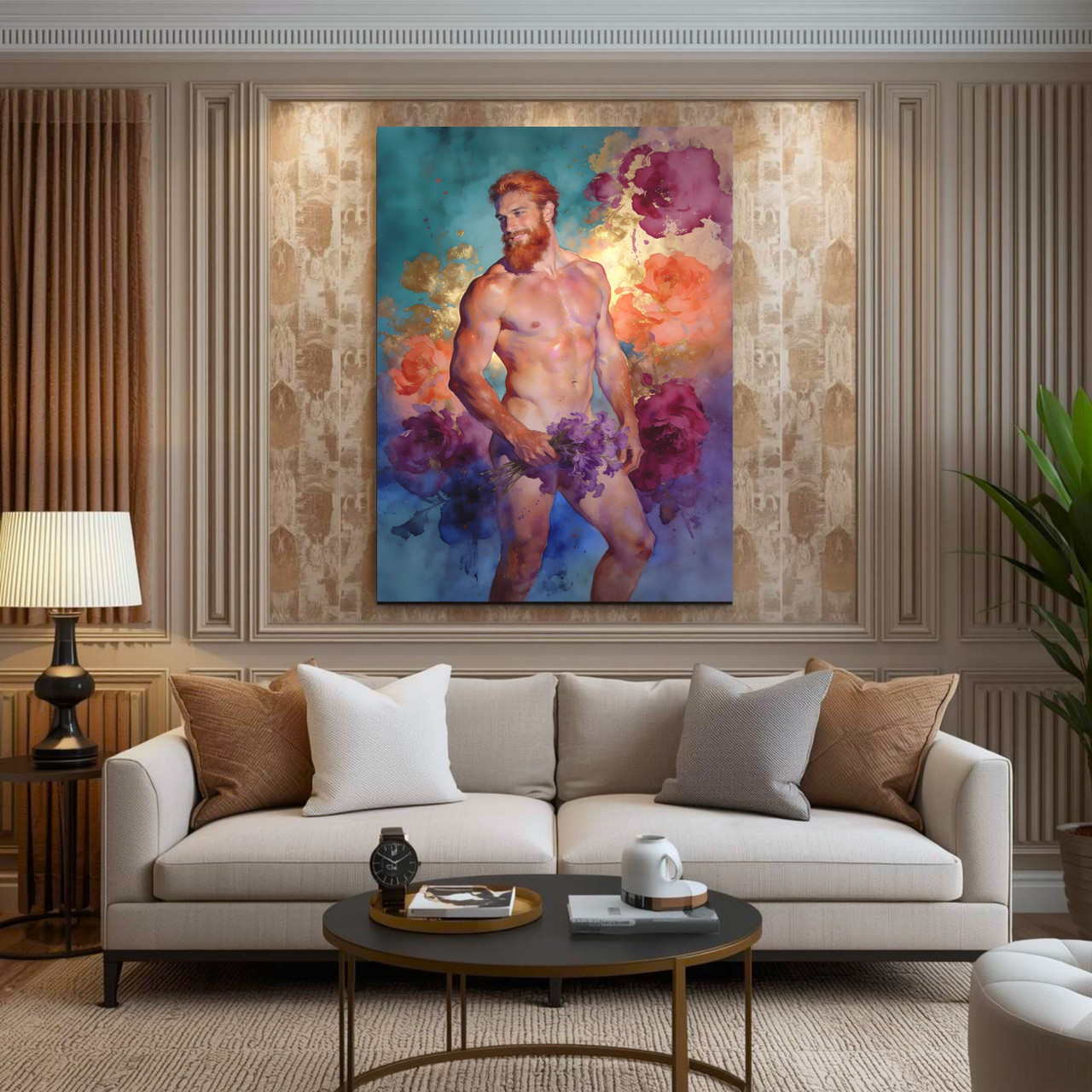 Soren The Flower Stealer - Fine Art Giclée Print