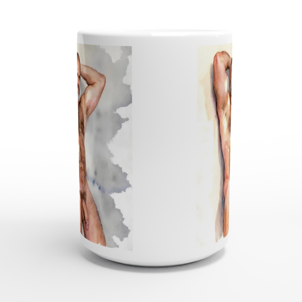 David Harbour Stranger Things Ceramic Mug - 15oz, Dishwasher Safe