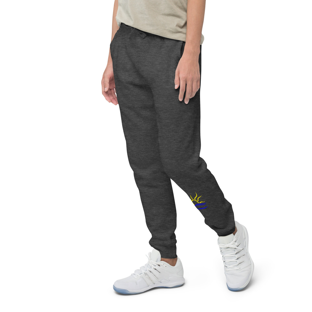 Naturist Symbol - Unisex Fleece Sweatpants