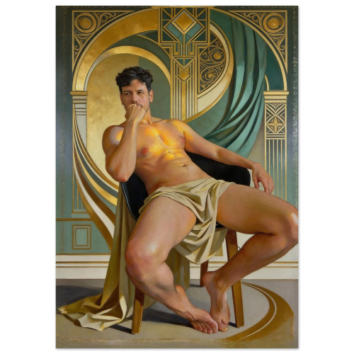 The Great Gatsby Green Light Matte Poster – Iconic Literary Art Print