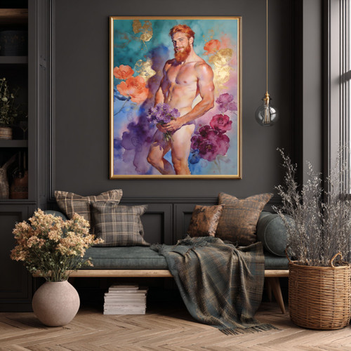 Rowan The Traveling Florist | Fine Art Giclée Print