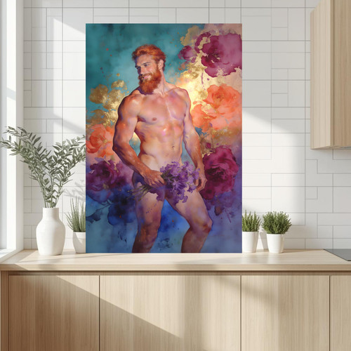 Soren The Flower Stealer - Fine Art Giclée Print