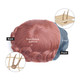 S8-M Full Thin Skin Hairpieces base size 7"x9" Wholesale Single Split Knot Hair Systems For Men