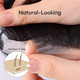S6V-M Ultra Thin Skin Hair Replacement For Men base size 7"×9"  Wholesale V-looped Clear Poly Hair Units
