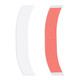 Red Liner Sensi-Tak Super Wide Tape "C" Shape 3/4" x 5" (24 pcs per pack)