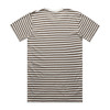 staple-stripe-tee-natural/walnut-back